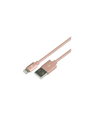 Klip Xtreme  USB cable   4 pin USB Type A  05 m  Rose gold  Brai