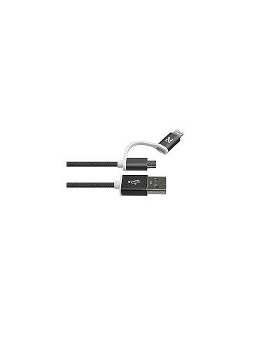 Klip Xtreme  USB cable  Apple Lightning  MicroUSB Type B  4 pin U