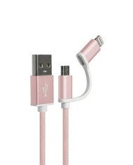 Klip Xtreme  USB cable  Apple Lightning  MicroUSB Type B  4 pin U