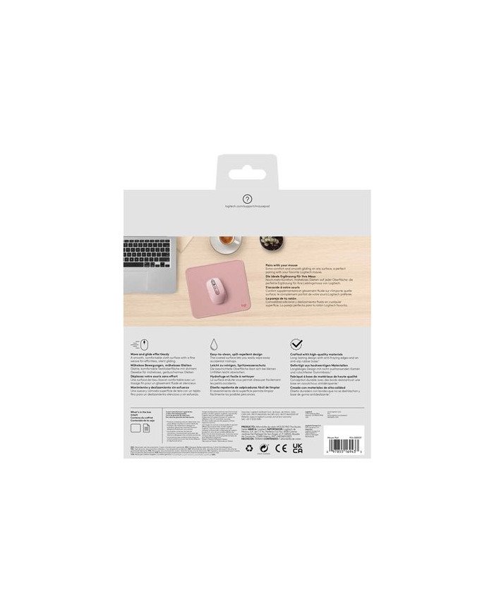Logitech Studio Series  Mouse pad  antislip rubber base easy glidi