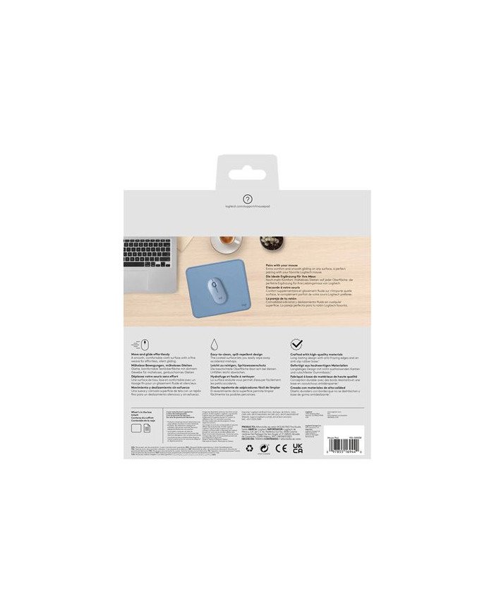 Logitech Studio Series  Mouse pad  antislip rubber base easy glidi
