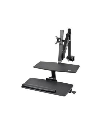 Tripp Lite Sit Stand Desktop Workstation Adjustable Standing Desk w C
