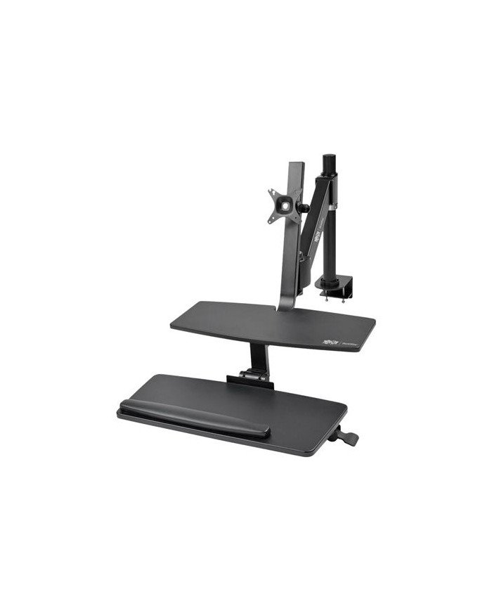 Tripp Lite Sit Stand Desktop Workstation Adjustable Standing Desk w C