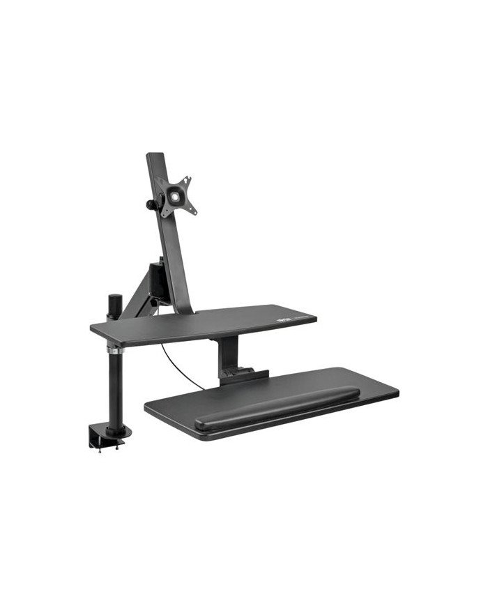 Tripp Lite Sit Stand Desktop Workstation Adjustable Standing Desk w C