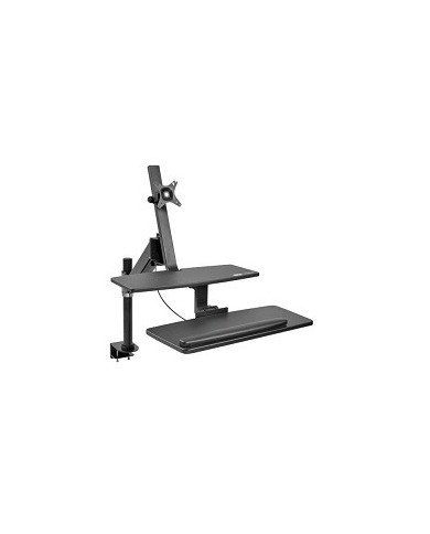 Tripp Lite Sit Stand Desktop Workstation Adjustable Standing Desk w C