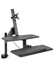 Tripp Lite Sit Stand Desktop Workstation Adjustable Standing Desk w C