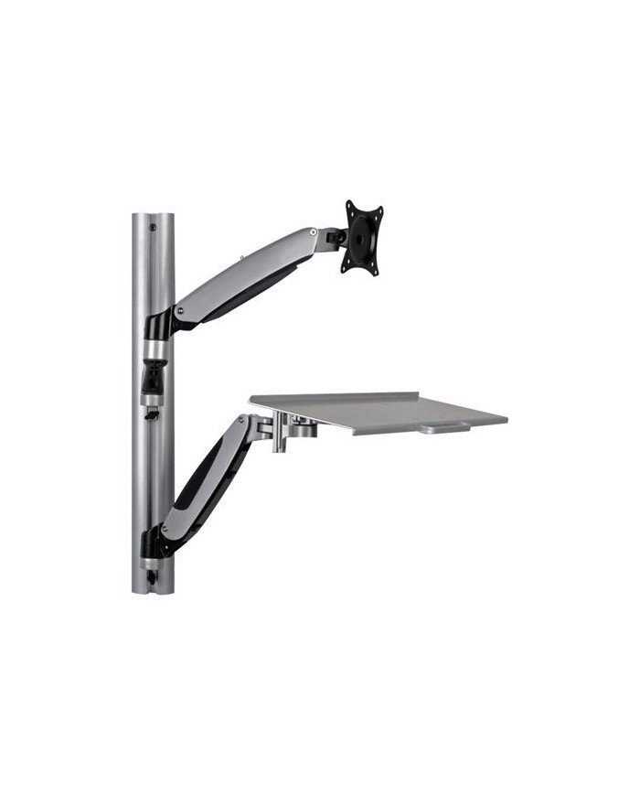 Tripp Lite SingleDisplay SitStand WallMount Workstation with ThinC