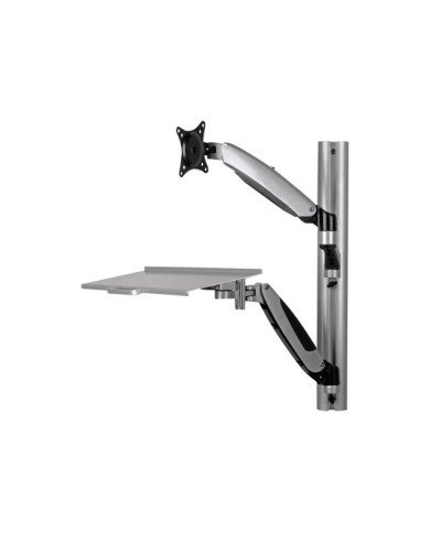 Tripp Lite SingleDisplay SitStand WallMount Workstation with ThinC