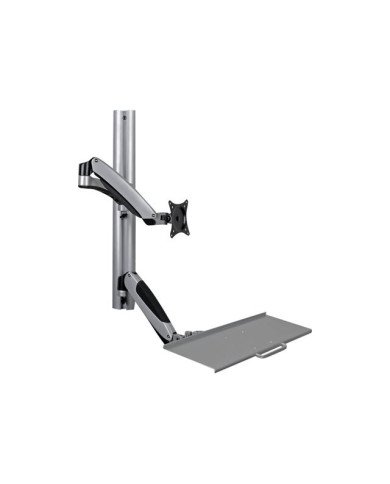 Tripp Lite SingleDisplay SitStand WallMount Workstation with ThinC