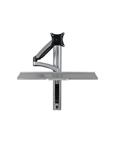 Tripp Lite SingleDisplay SitStand WallMount Workstation with ThinC