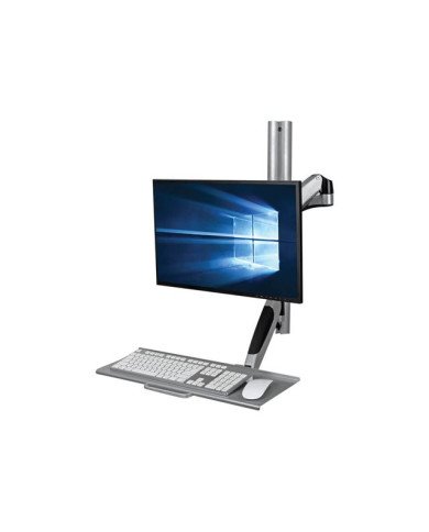 Tripp Lite SingleDisplay SitStand WallMount Workstation with ThinC