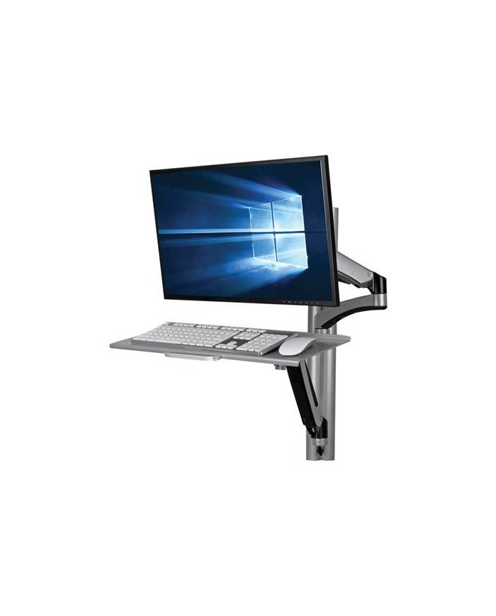 Tripp Lite SingleDisplay SitStand WallMount Workstation with ThinC