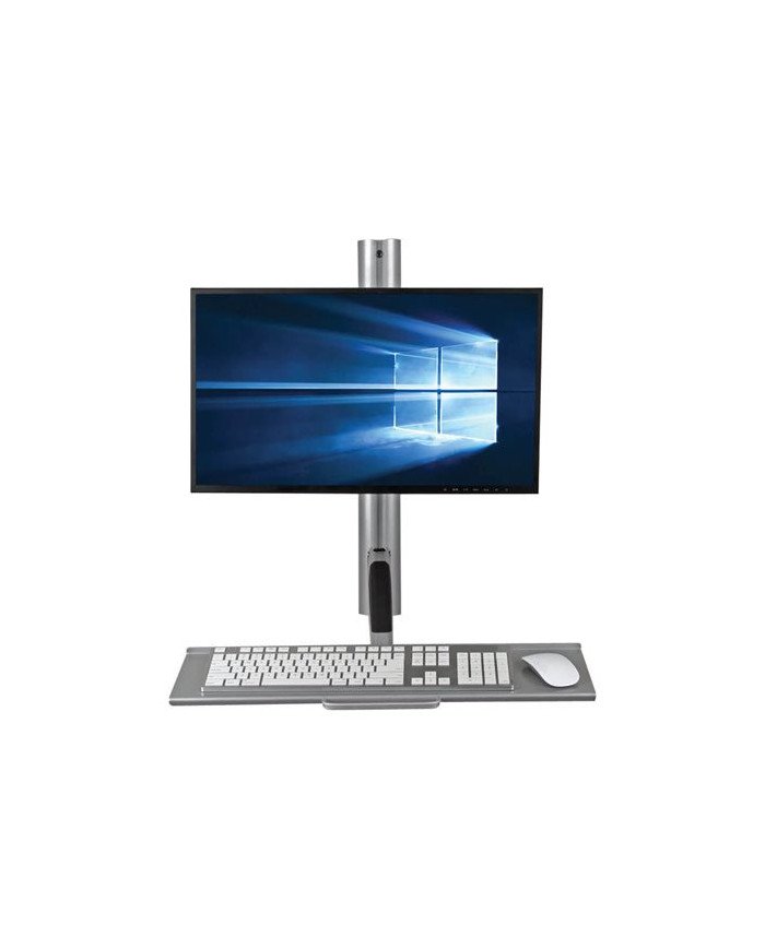 Tripp Lite SingleDisplay SitStand WallMount Workstation with ThinC