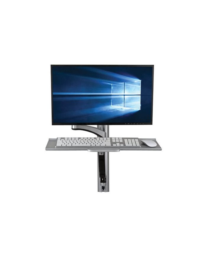Tripp Lite SingleDisplay SitStand WallMount Workstation with ThinC