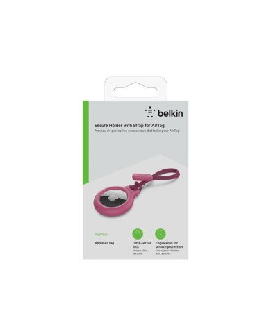 Belkin  Secure holder with strap for antiloss Bluetooth tag  pink 