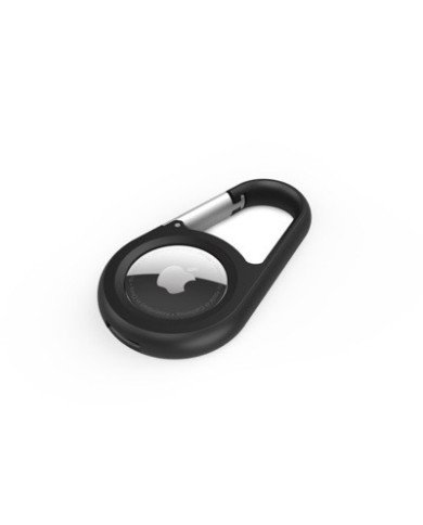 Belkin Secure Holder with Carabiner  Case for airtag  black  for Ap