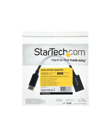 StarTechcom DisplayPort to HDMI Adapter  1920x1200  HDMI Video Conv