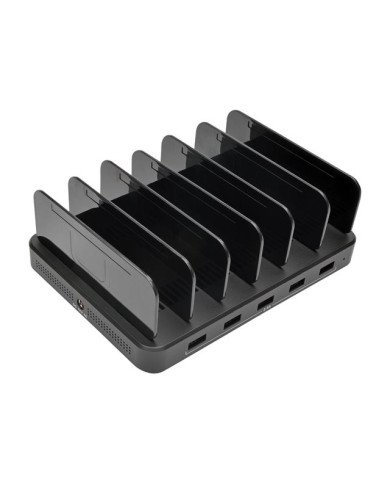 Tripp Lite 5Port USB Fast Charging Station Hub with BuiltIn Device S