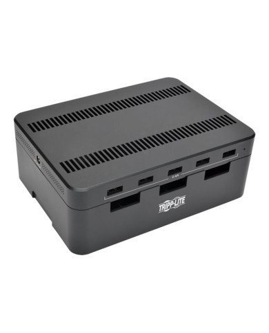 Tripp Lite 5Port USB Fast Charging Station Hub with BuiltIn Device S