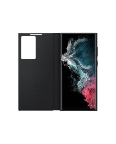 Samsung EFZS908  Flip cover for cell phone  black  for Galaxy S22 