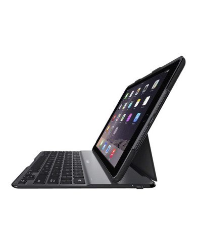 Teclado Belkin QODE Ultimate Lite  Keyboard and folio case  Bluetooth  blac