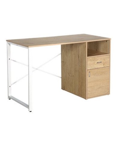 Xtech  Desk  rectangular  wood steel polyvinyl chloride PVC  b