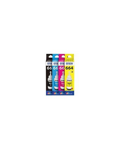 Epson T664  Yellow  original  ink refill  for Epson L380 L386 L3