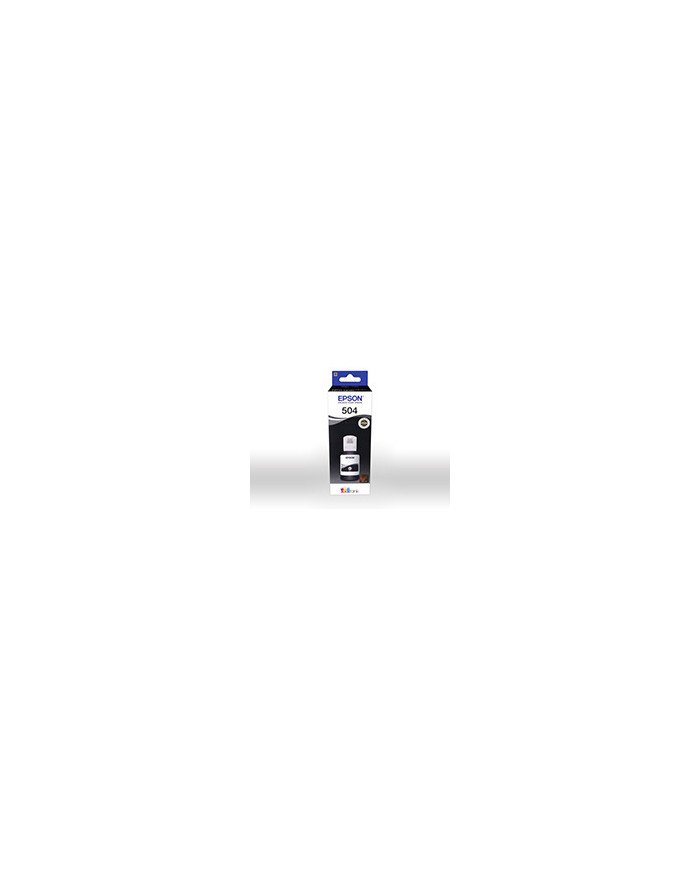 Epson 504  127 ml  black  original  ink refill  for EcoTank L4150