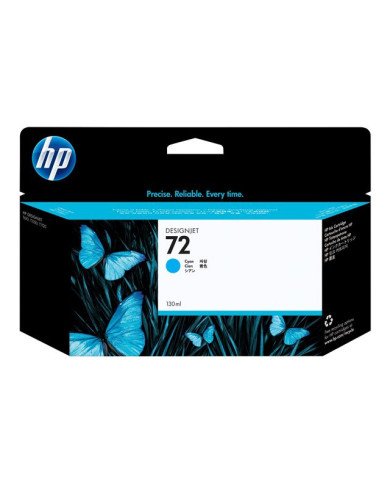 HP 72  130 ml  cyan  original  DesignJet  ink cartridge  for Des