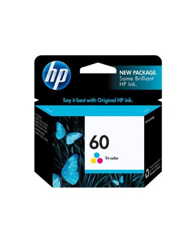 HP 60  4 ml  color cyan magenta yellow  original  ink cartridg