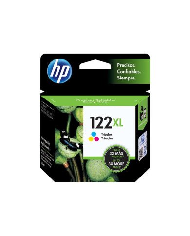 HP 122XL  6 ml  High Yield  color cyan magenta yellow  origina