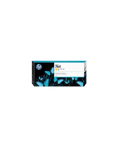 HP 764  300 ml  yellow  original  ink cartridge  for DesignJet T3