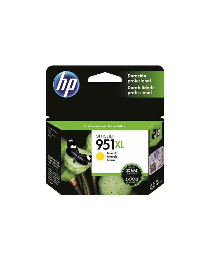 HP 951XL  17 ml  High Yield  yellow  original  ink cartridge  fo