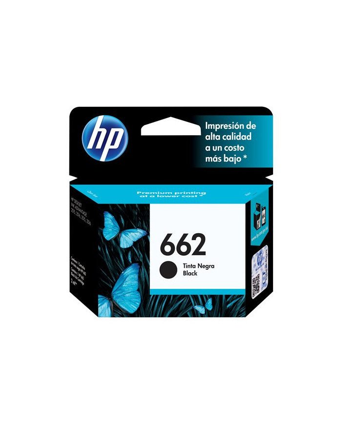 HP 662  Black  original  Ink Advantage  ink cartridge  for Deskje