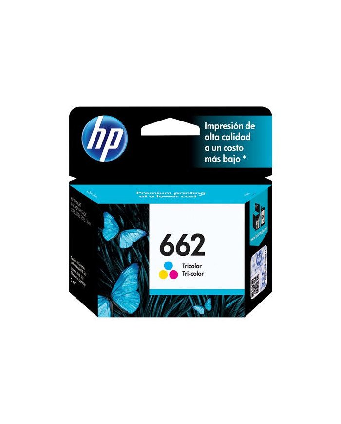 HP 662  Color cyan magenta yellow  original  Ink Advantage  in