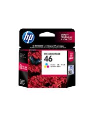HP 46  Color dyebased cyan dyebased magenta dyebased yellow  