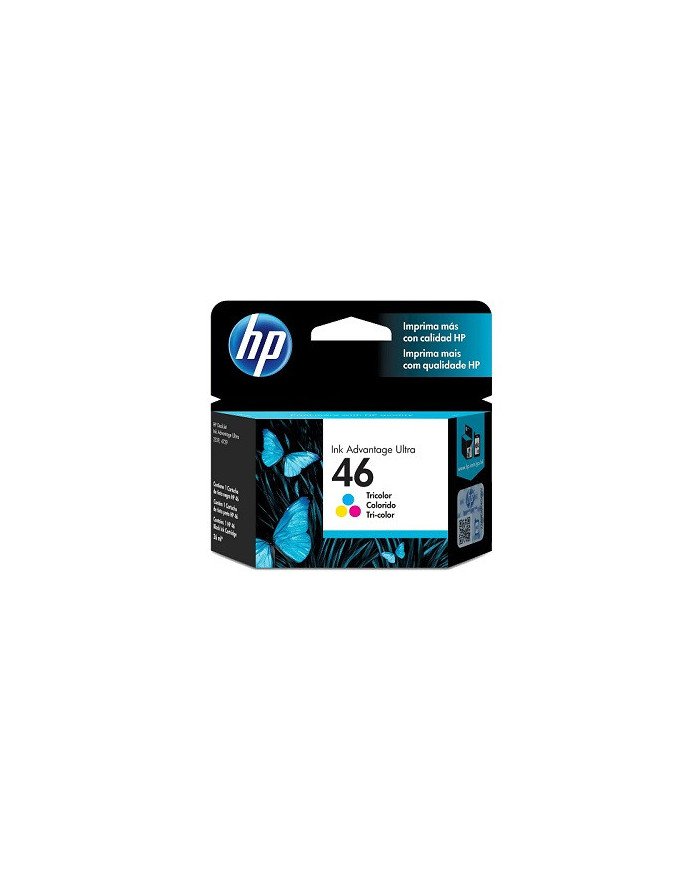 HP 46  Color dyebased cyan dyebased magenta dyebased yellow  