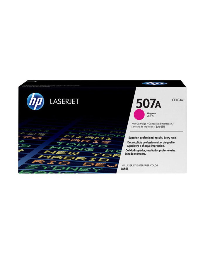 HP 507A  Magenta  original  LaserJet  toner cartridge CE403A  f