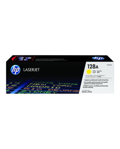 HP 128A  Yellow  original  LaserJet  toner cartridge CE322A  fo