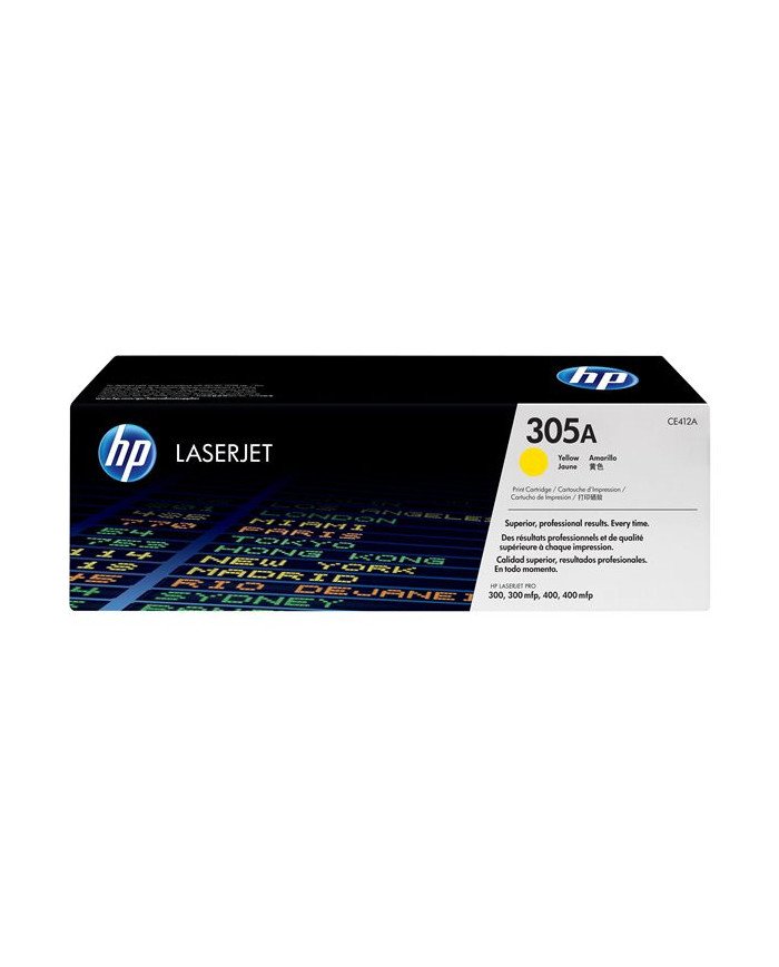 HP 305A  Yellow  original  LaserJet  toner cartridge CE412A  fo