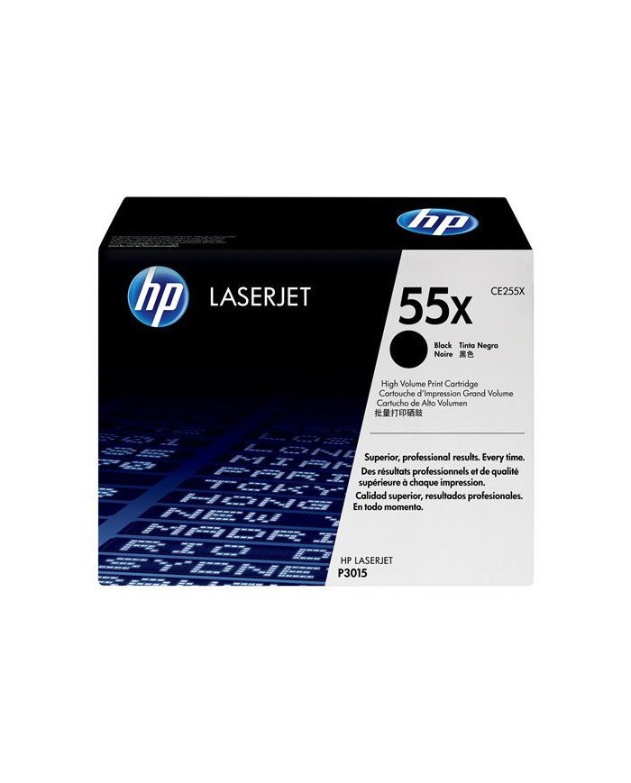 HP 55X  High Yield  black  original  LaserJet  toner cartridge C