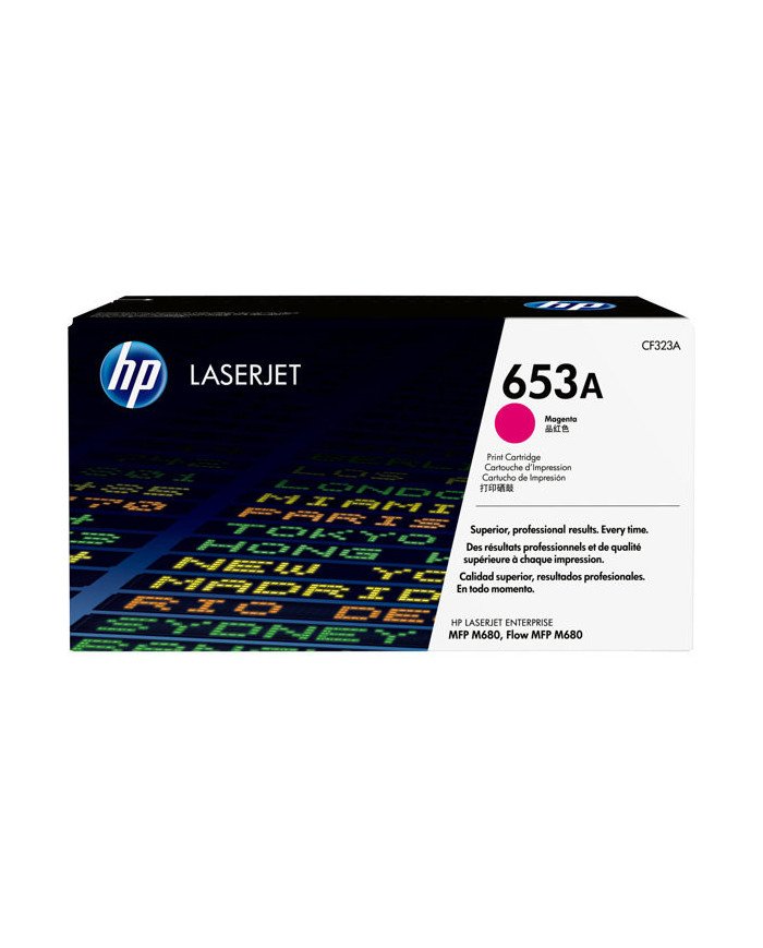 HP 653A  Magenta  original  LaserJet  toner cartridge CF323A  f