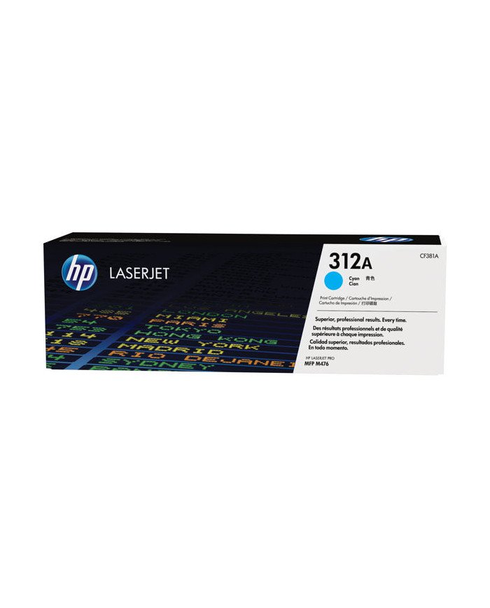 HP 312A  Cyan  original  LaserJet  toner cartridge CF381A  for 