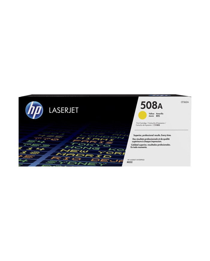 HP 508A  Yellow  original  LaserJet  toner cartridge CF362A  fo