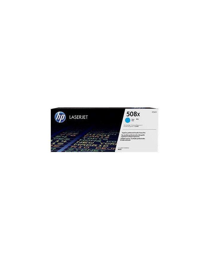 HP 508X  High Yield  cyan  original  LaserJet  toner cartridge C