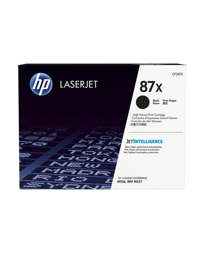 HP 87X  High Yield  black  original  LaserJet  toner cartridge C