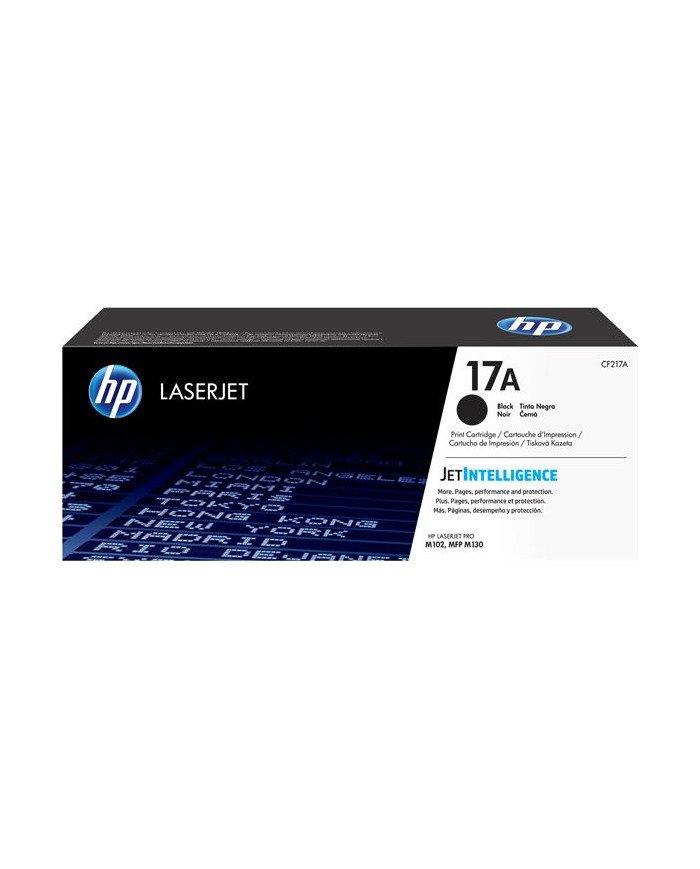HP 17A  Black  original  LaserJet  toner cartridge CF217A  for 