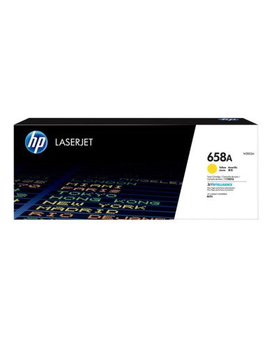 HP 658A  Yellow  original  LaserJet  toner cartridge W2002A  fo