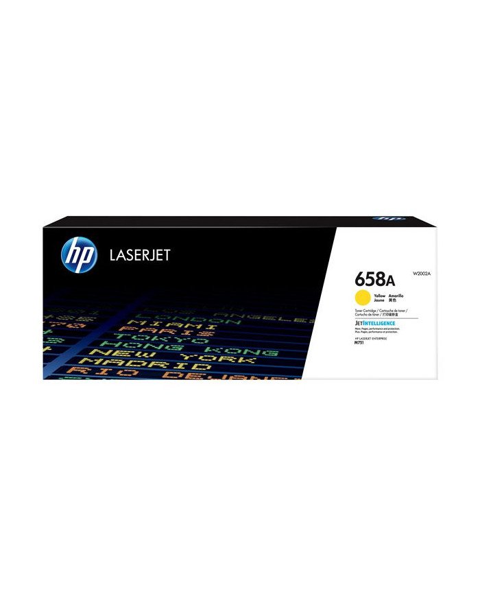 HP 658A  Yellow  original  LaserJet  toner cartridge W2002A  fo