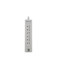 Forza  Surge protector  AC 110220 V  5 Outlets  UNV NEMA 2USB 5ft